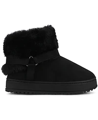 Journee Collection Women's Thada Round Toe Slipper Booties