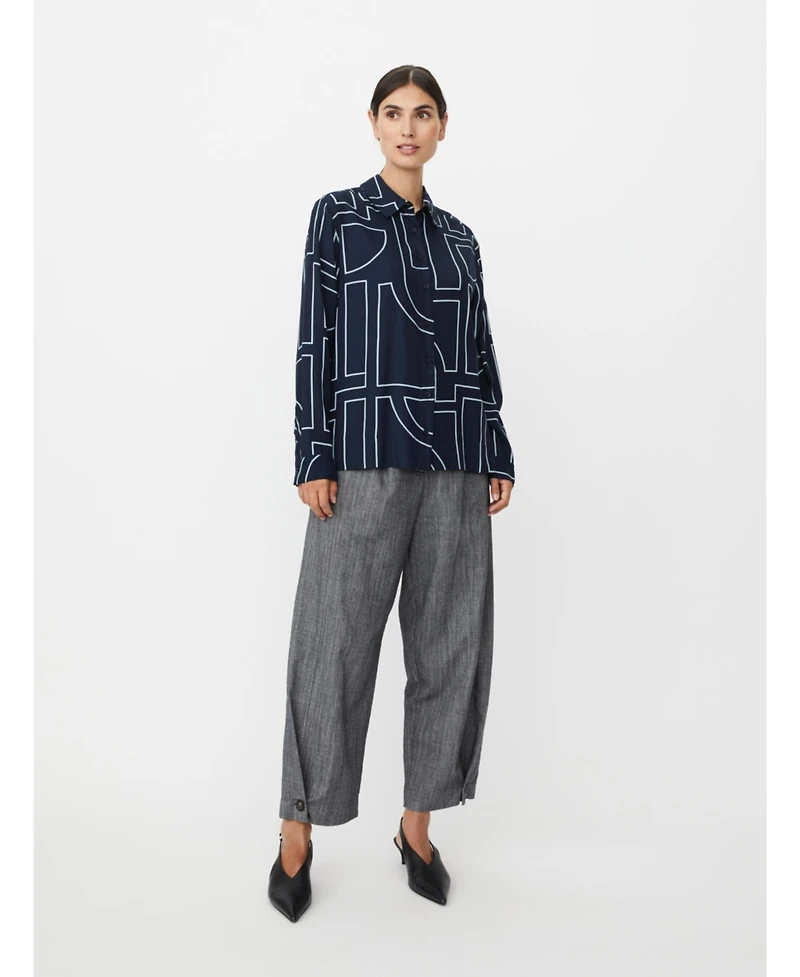 Masai Copenhagen Women's Malmanja Long Sleeve Printed Shirt