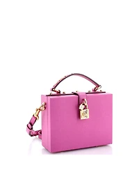 Pre-Owned Dolce & Gabbana Small Treasure Box Bag Leather