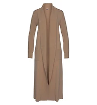 Lascana Women's Long Length Knit Cardigan With Pockets