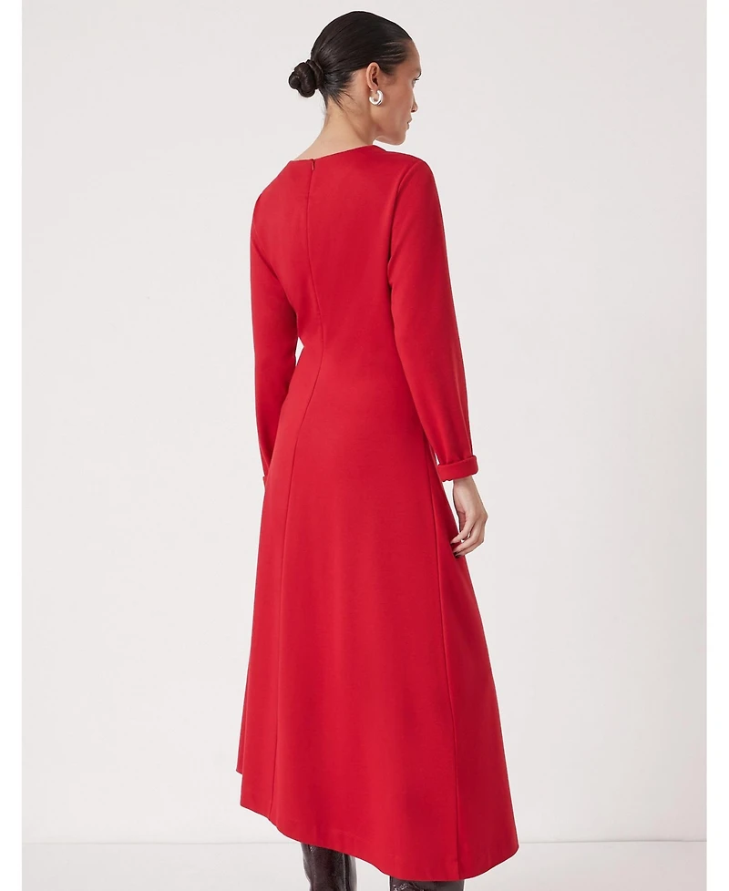 Hush Women's Asymmetric Hem Jersey Dress