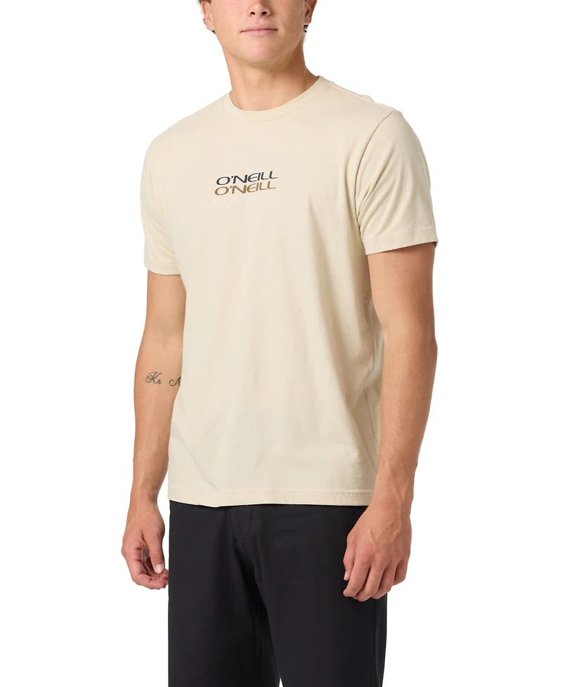 O'Neill Men's Triple Stack Short-Sleeve T-Shirt
