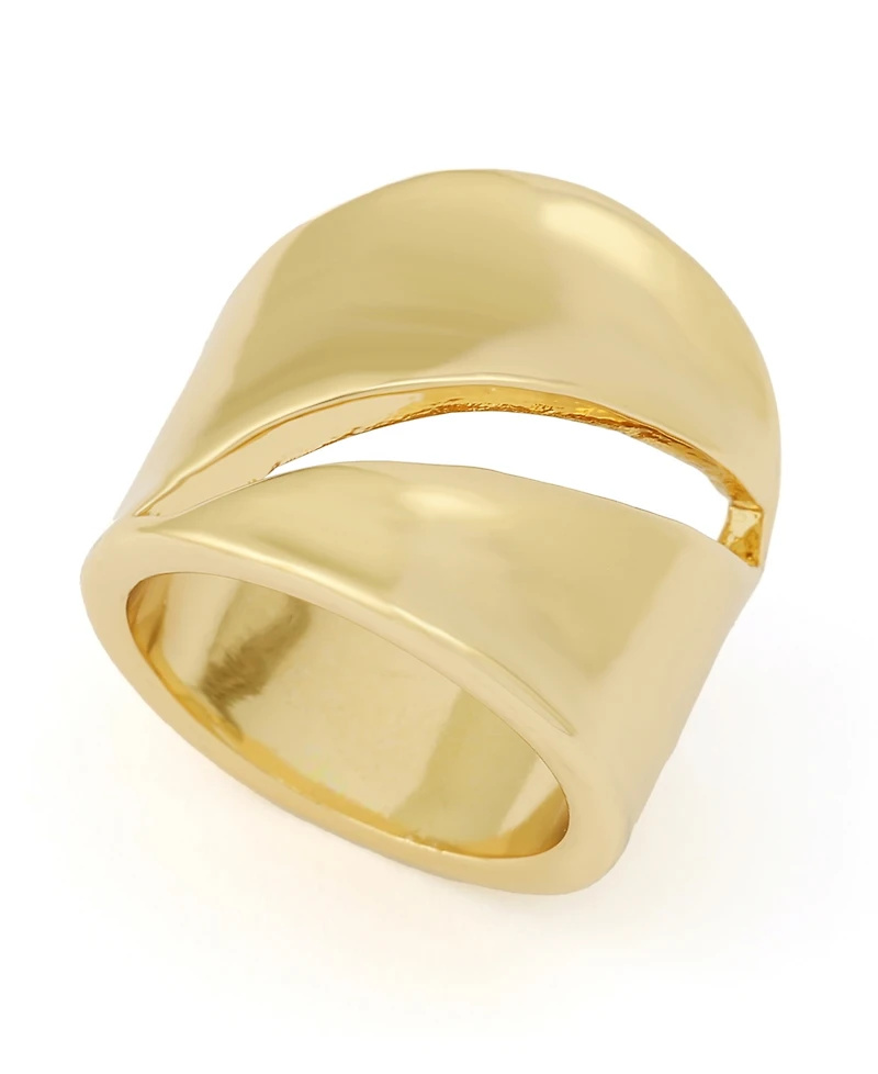 Robert Lee Morris Soho Gold Openwork Statement Band Ring