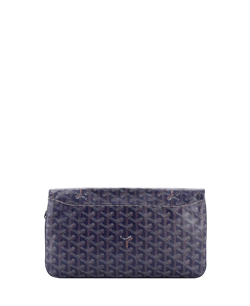 Pre-Owned Goyard Saint Marie Clutch Coated Canvas
