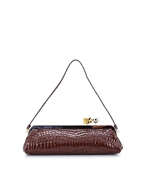 Pre-Owned Jacquemus The Salon Clutch Bag Embossed Leather