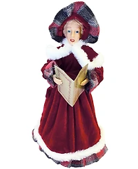 Santa's Workshop 17" Plaid Carolers, Set of 4