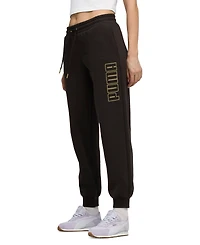 Puma Women's Maximal Metallic Comfort Sweatpants