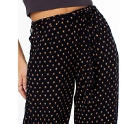 Roxy Women's Solstice Kiss Elastic Waist Pull-On Pants