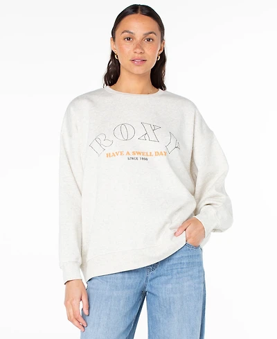 Roxy Women's Morning Hike Crewneck Sweatshirt