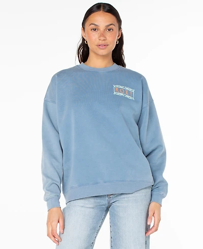 Roxy Women's Lineup Oversized Crewneck T-Shirt