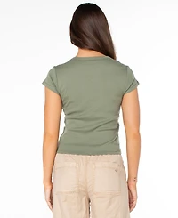 Roxy Women's Salty 90s Baby Short-Sleeve T-Shirt