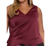 Muse Plus V-Neck Top