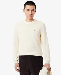 Lacoste Men's Solid Croc Sweater