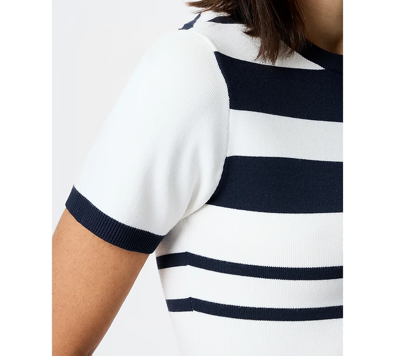 French Connection Women's Maxime Knit Striped Top