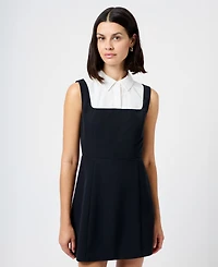 French Connection Women's Collared Sleeveless Mini Dress