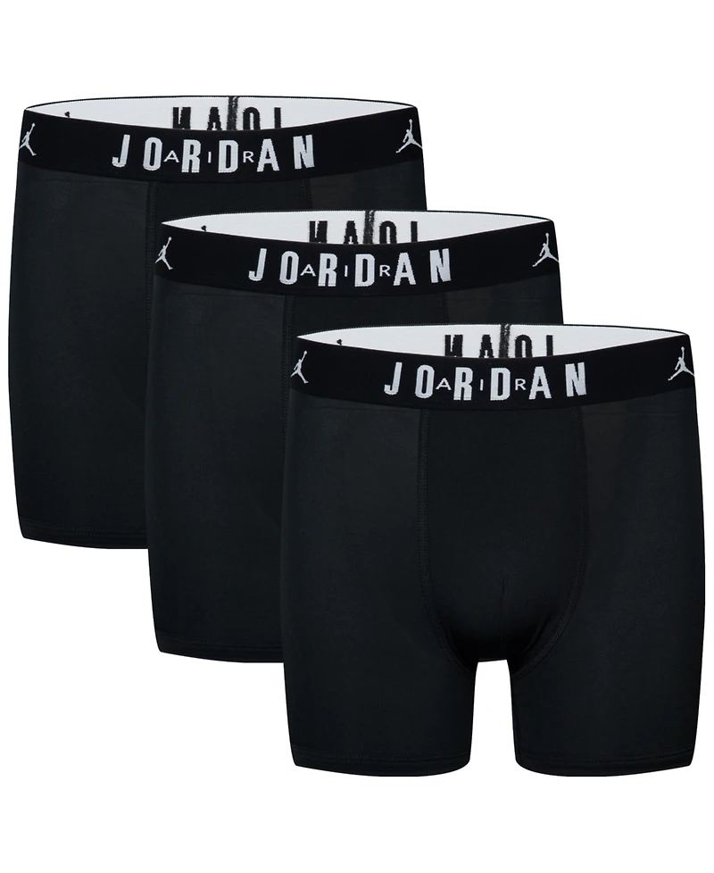 Jordan Boys' 8-20 Dri-fit Boxer Briefs, 3-Pack Set