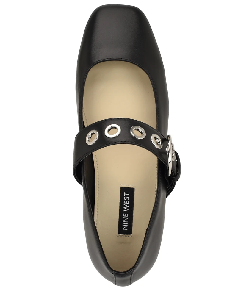Nine West Women's Kebba Mary Jane Dress Flats