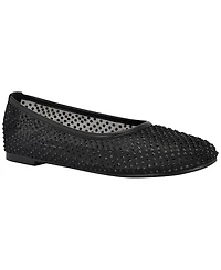 Nine West Women's Burnne Embellished Slip-On Ballet Flats