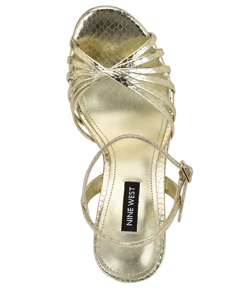 Nine West Women's Meripen Strappy Dress Sandals