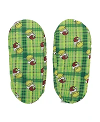 The Grinch Women's Adult Reversible Slipper Socks-l/Xl