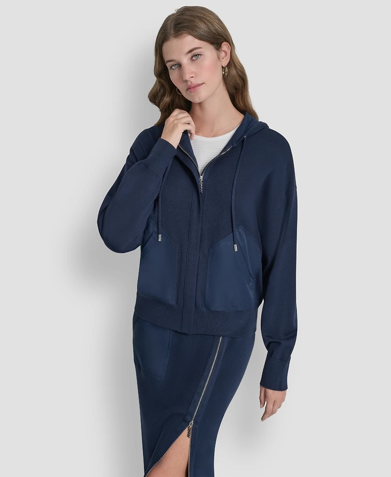 Dkny Women's Hooded Sweater