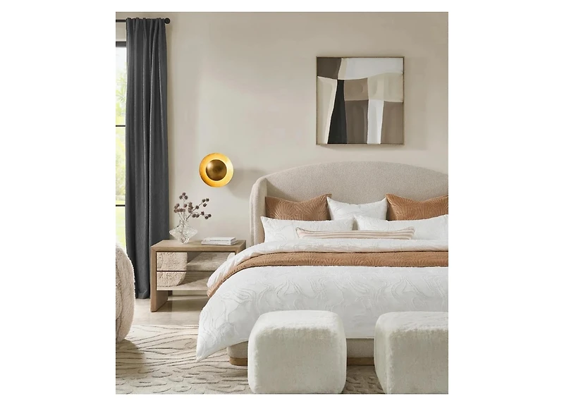 Z Gallerie Anson Textured Curtain