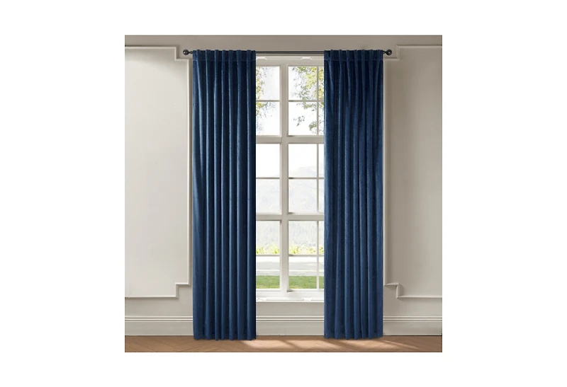 Z Gallerie Adair Solid Velvet Curtain