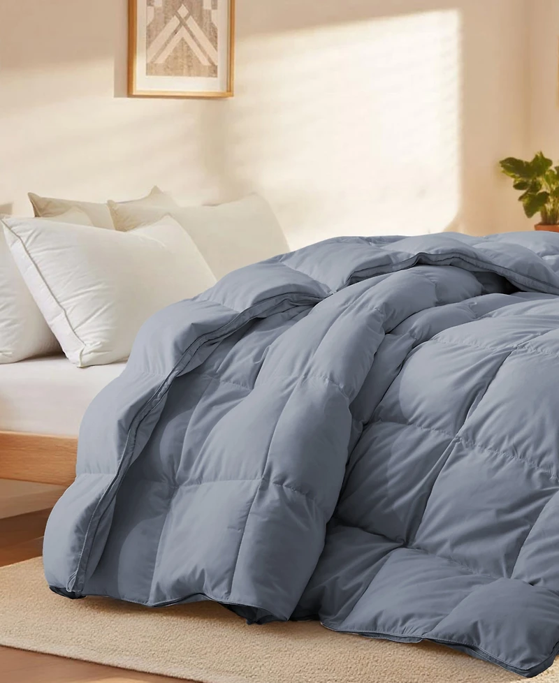 Unikome Medium Warmth Goose Feather Down Fiber Comforter