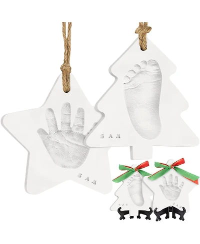 KeaBabies Trove Baby Hand and Footprint Kit, Dog Paw Print Handprint Ornament Kit for Babies, Boys, Girls, Newborns