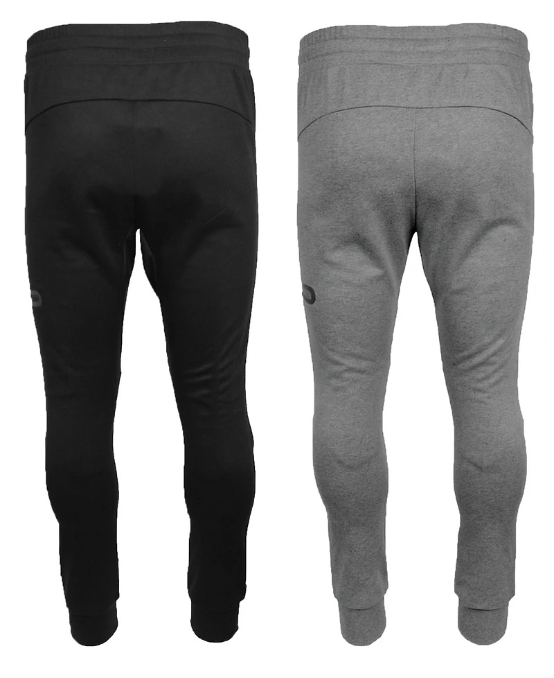 Blu Rock Men's Slim-Fit Tapered Tech Fleece Jogger Pants, 2-Pack
