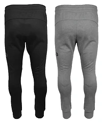 Blu Rock Men's Slim-Fit Tapered Tech Fleece Jogger Pants, 2-Pack