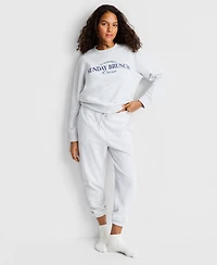 State of Day Women's French Terry Jogger Pants, Macy's Exclusive