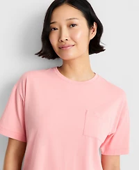 State of Day Women's Solid Sleep Tee, Macy's Exclusive