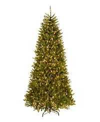 National Tree Company 7.5' Dunhill Fir Hinged Tree with 750 Clear Lights