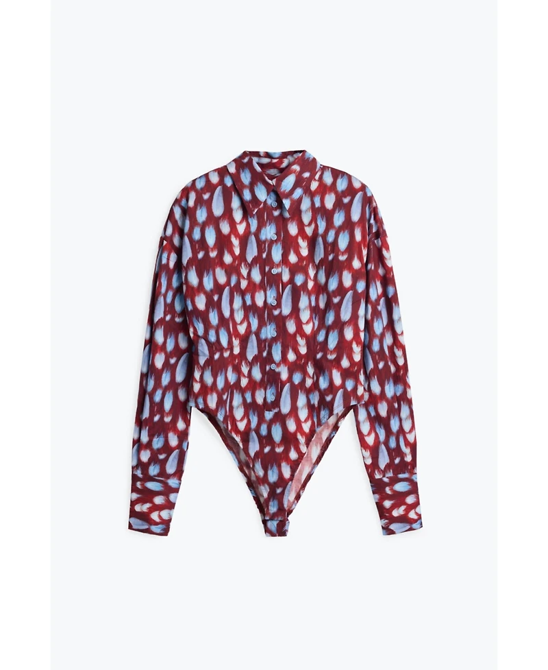 Desigual Women's Poplin body shirt Egonlab