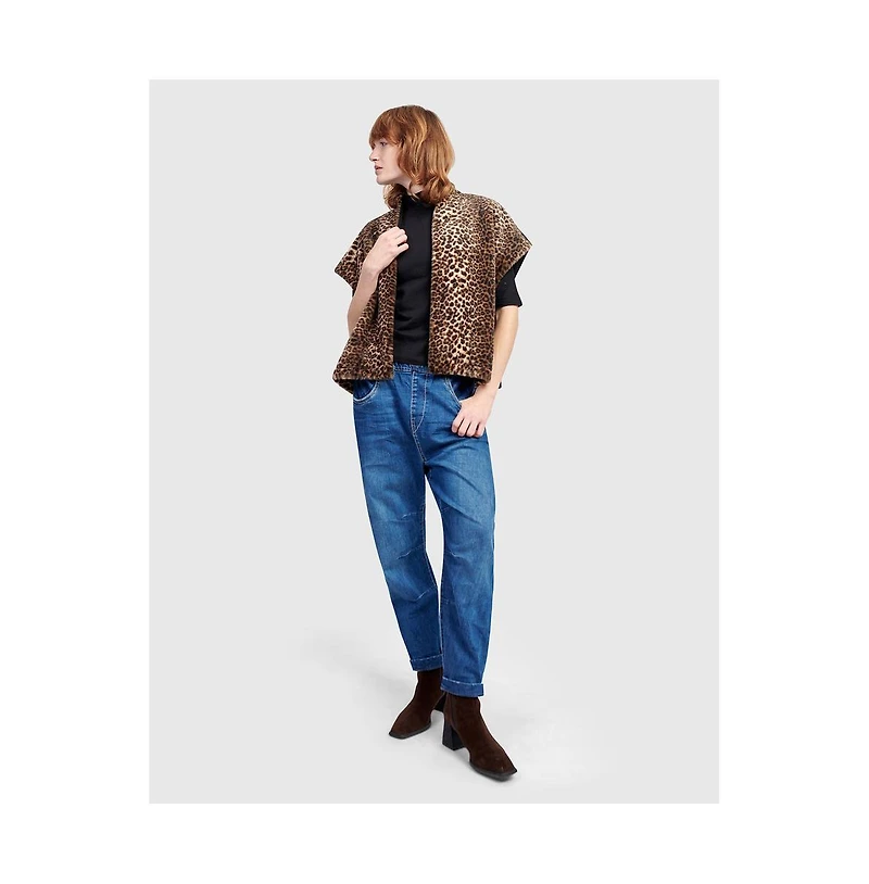 Alembika Women's Weekend Boyfriend Jogger Jeans