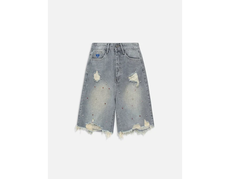 Aelfric Eden Men's Rhinestone Application Shorts