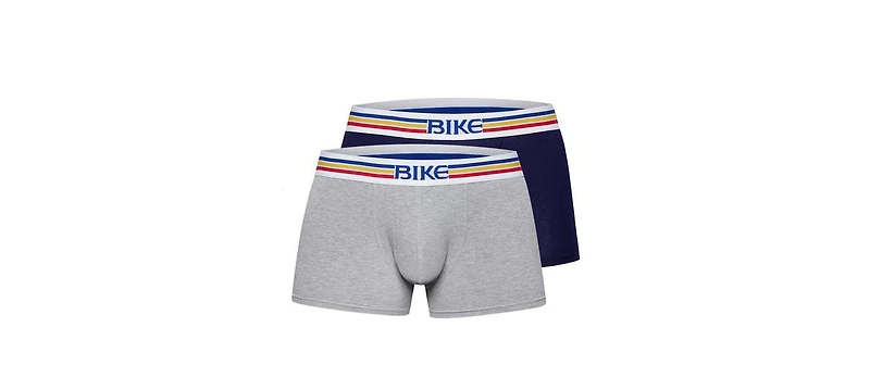 Bike Athletic Men's 2-pk Stretch Cotton Trunk