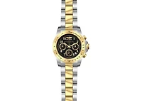Invicta Men's Speedway Quartz Chronograph Black Dial Watch
