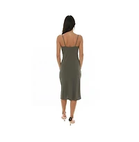 Bebe Women's Slip Midi Dress