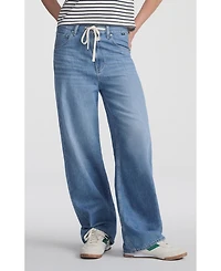 Mavi Jeans Women's Nella Wide Leg Light Blue Well