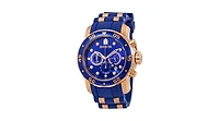 Invicta Men's Pro Diver Quartz Chronograph Blue Dial Watch