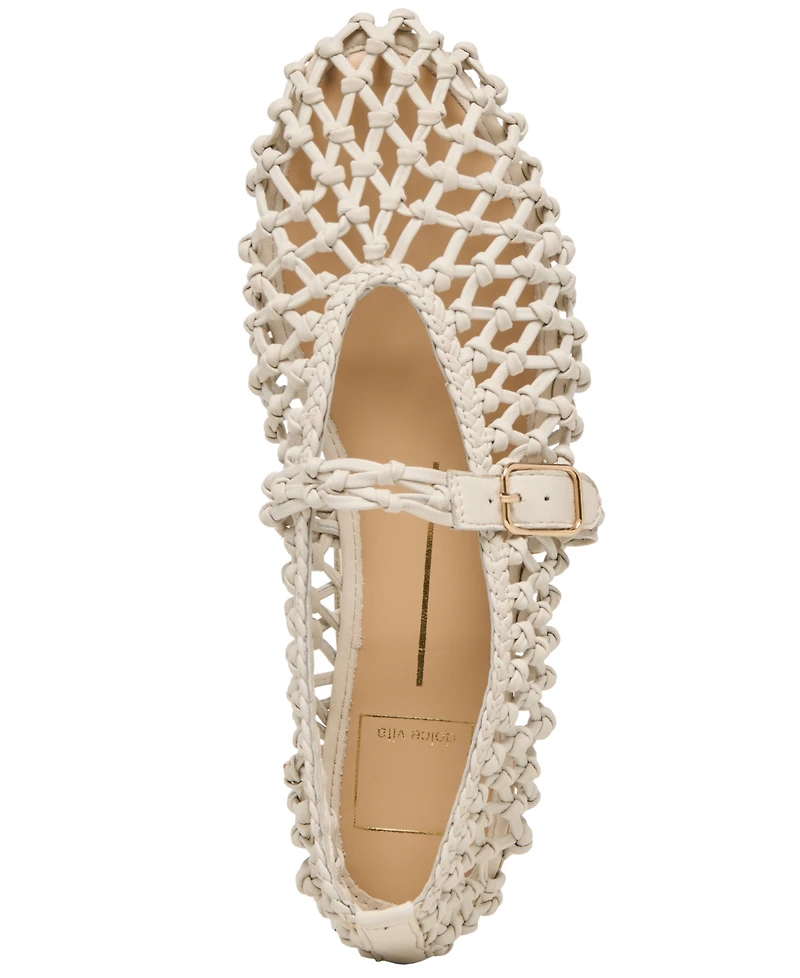 Dolce Vita Women's Clair Woven Mary Jane Flats