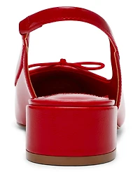 Steve Madden Women's Slingback Block-Heel Ballet Pumps