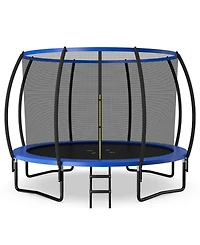 Sugift 12FT Astm Approved Recreational Trampoline with Ladder