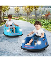 Sugift 12V Electric Kids Ride on Bumper Car Battery Powered Bumping Car with Remote Control