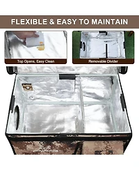 Clawsable Heated Outdoor Cat House,Feral Shelter,Fit 2-3 Cats