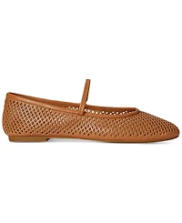Lauren Ralph Women's Jayna Mary Jane Flat