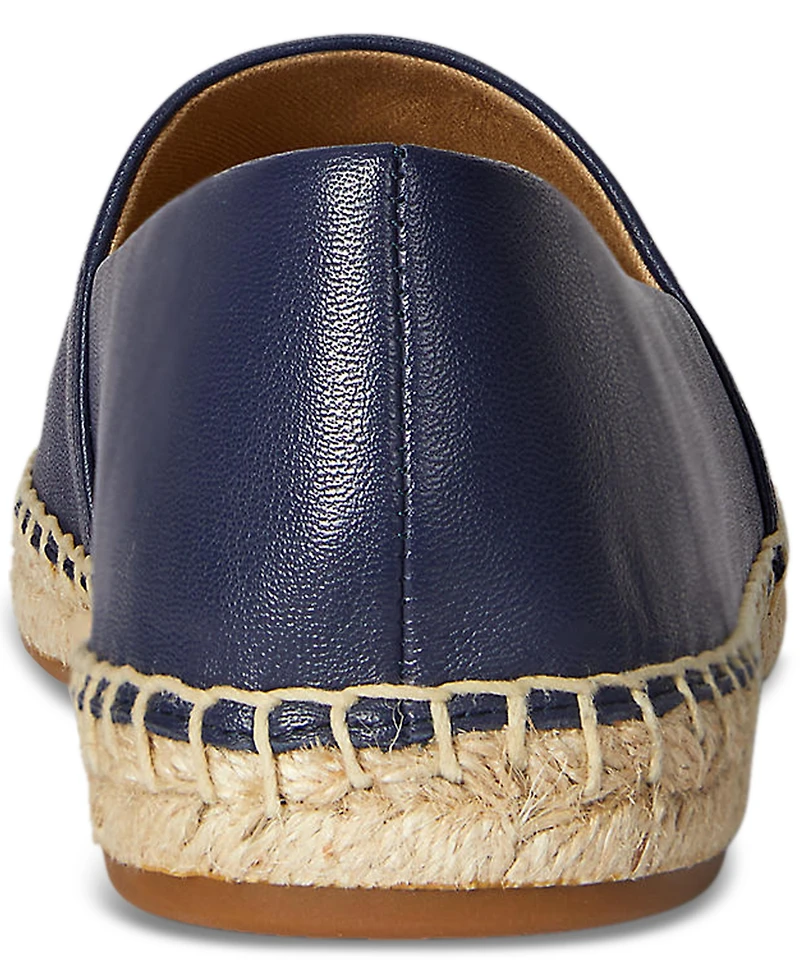 Lauren Ralph Women's Cameryn Nappa Espadrilles Flats