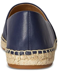 Lauren Ralph Women's Cameryn Nappa Espadrilles Flats